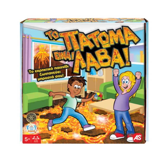 AS Games Επιτραπέζιο Παιχνίδι Το Πάτωμα Είναι Λάβα