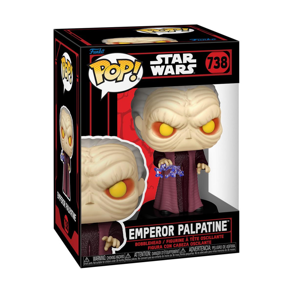 Φιγούρα Funko Pop! Star Wars: Dark Side - Emperor Palpatine #738