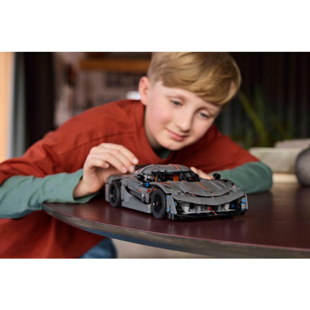 LEGO Technic Koenigsegg Jesko Absolut Grey Hypercar (42173)