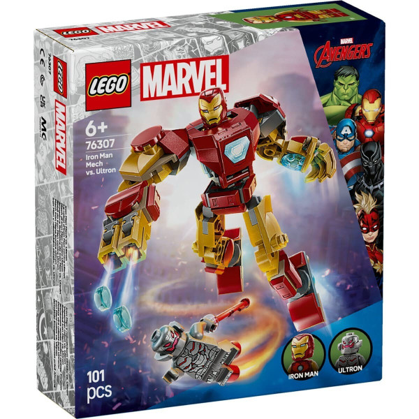 LEGO Marvel Iron Man Mech vs. Ultron (76307)