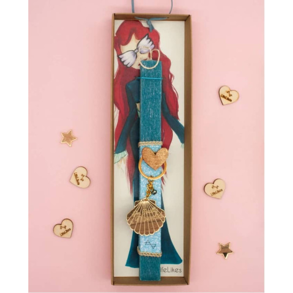 LifeLikes Λαμπάδα Ocean Girl σε Κουτί