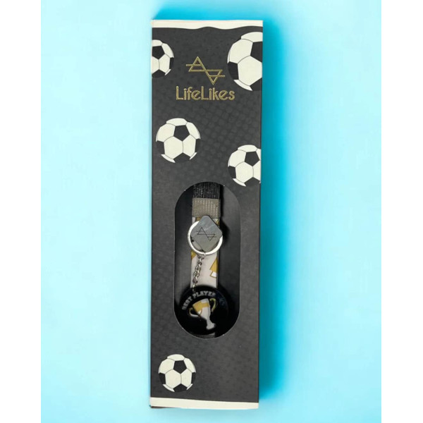 LifeLikes Λαμπάδα Ποδοσφαιρο σε κουτί Μαύρο