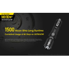 Nitecore Multi Task Hybrid MH10V2 Φακός Led 1200lm (Μαύρο)