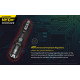 Nitecore Multi Task Hybrid MH10V2 Φακός Led 1200lm (Μαύρο)