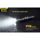 Nitecore Multi Task Hybrid MH10V2 Φακός Led 1200lm (Μαύρο)
