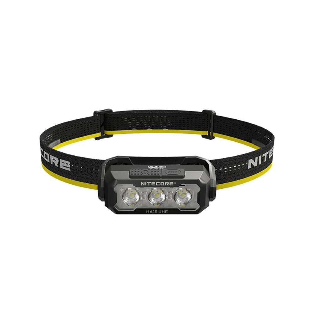 Nitecore HA15 UHE Φακός Κεφαλής Led 400lm (Black)