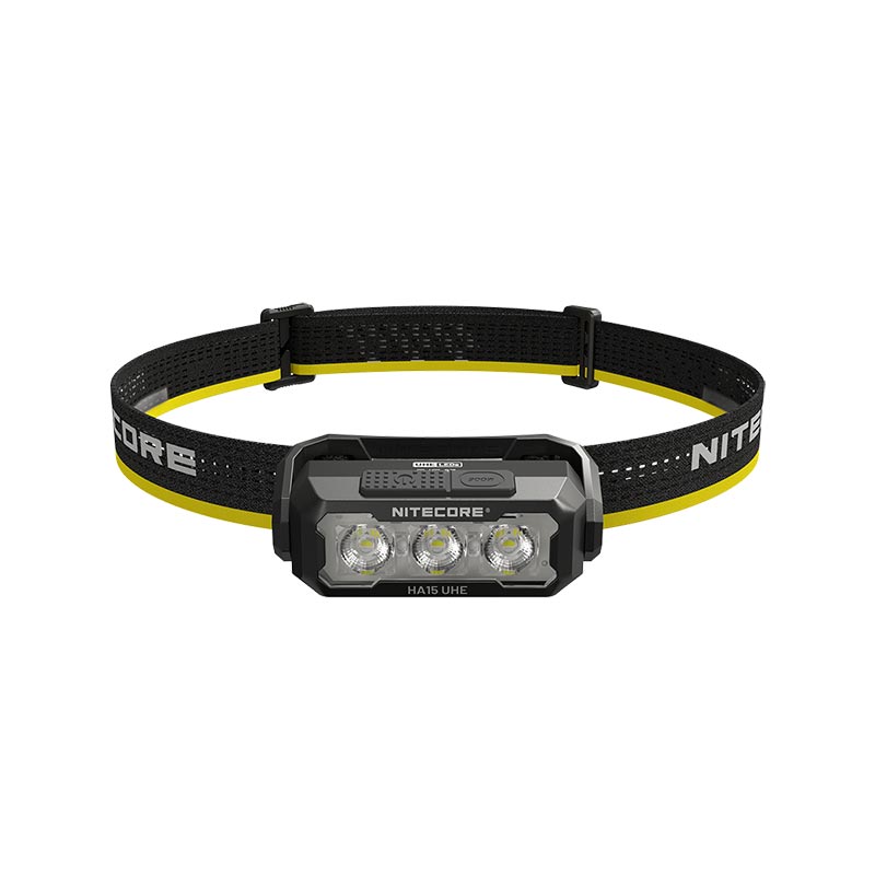 Nitecore HA15 UHE Φακός Κεφαλής Led 400lm (Black)