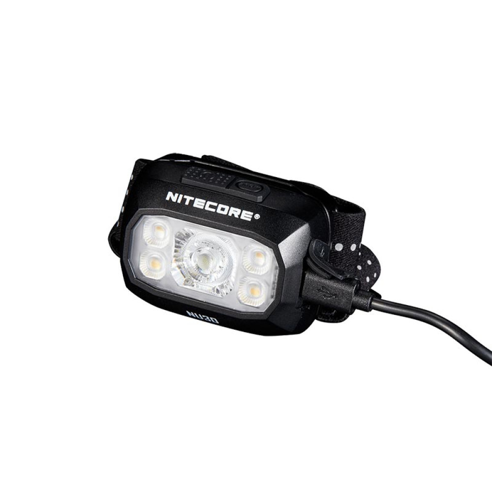 Nitecore NU30 UHE Φακός Κεφαλής Led 500lm (Black)