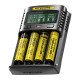Nitecore UM4 Φορτιστής Μπαταριών USB Four-Slot, QC 2.0