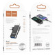 Αντάπτορας Hoco UA17 OTG Type-C (male) / Lightning (male) σε USB-A (female) (Μαύρο)