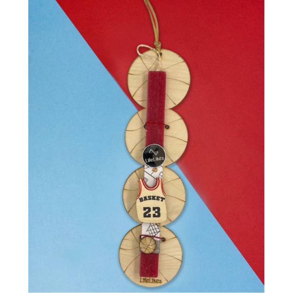 LifeLikes Λαμπάδα Παίκτης Μπάσκετ