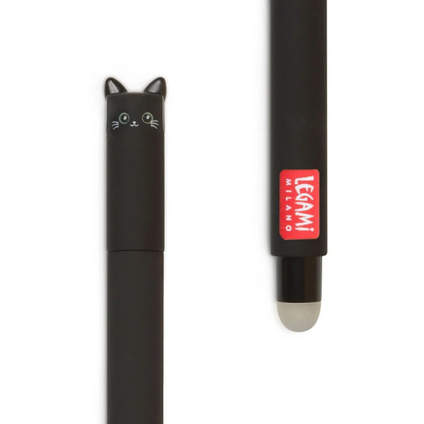 Legami EP0005 Kitty Erasable Gel Pen Στυλό (Μαύρο)