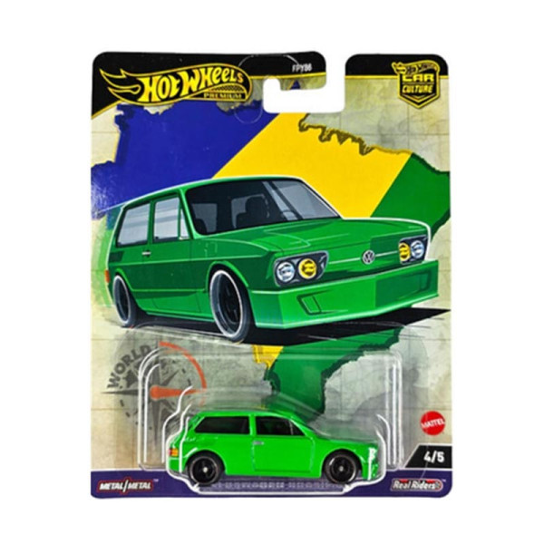 Mattel Hot Wheels Premium: Car Culture - Volkswagen Brasilia Vehicle (HRV82)
