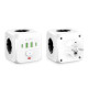 Tech-Protect PCL3X4 Πολύπριζο 3 Θέσεων με 2 x USB-A και 2 x USB-C 2 (Λευκό)