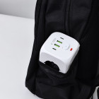 Tech-Protect PCL3X4 Πολύπριζο 3 Θέσεων με 2 x USB-A και 2 x USB-C 2 (Λευκό)