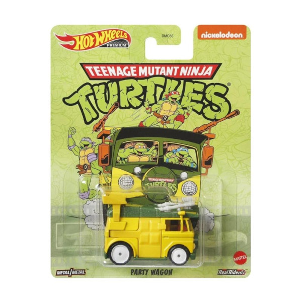 Mattel Hot Wheels Premium: Teenage Mutant Ninja Turtles - Party Wagon (GJR50)