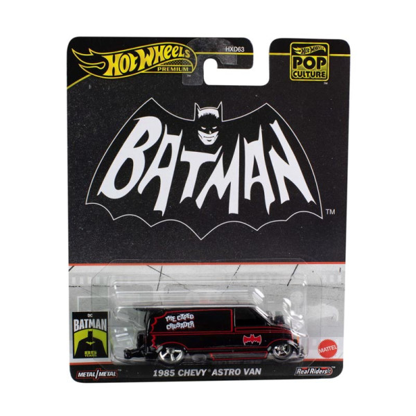Mattel Hot Wheels Premium: Pop Culture: Batman - 1985 Chevy Astro Van (HVJ48)