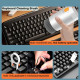 Tech-Protect CS01 Σετ Καθαρισμού 20IN1 για Τηλέφωνα, Earphone, Tablet, Laptop (Λευκό)