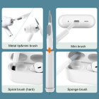 Tech-Protect CS01 Σετ Καθαρισμού 20IN1 για Τηλέφωνα, Earphone, Tablet, Laptop (Λευκό)