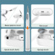 Tech-Protect CS01 Σετ Καθαρισμού 20IN1 για Τηλέφωνα, Earphone, Tablet, Laptop (Λευκό)