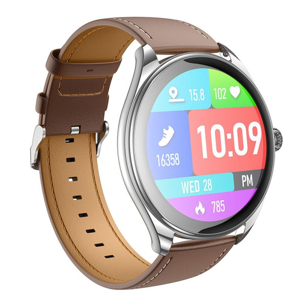 Hoco Smartwatch AMOLED Y22 (call function) (Silver)