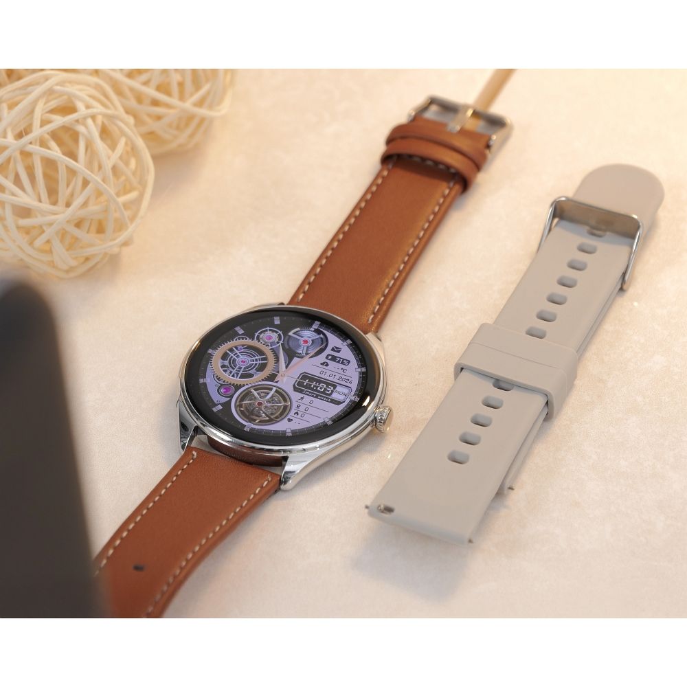 Hoco Smartwatch AMOLED Y22 (call function) (Silver)
