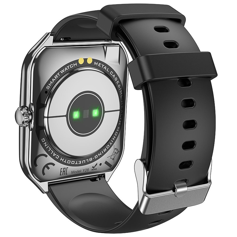 Hoco Smartwatch AMOLED Y28 (call function) (Μαύρο)