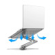 WiWU S801Βάση Στήριξης για Laptop (Ασημί)