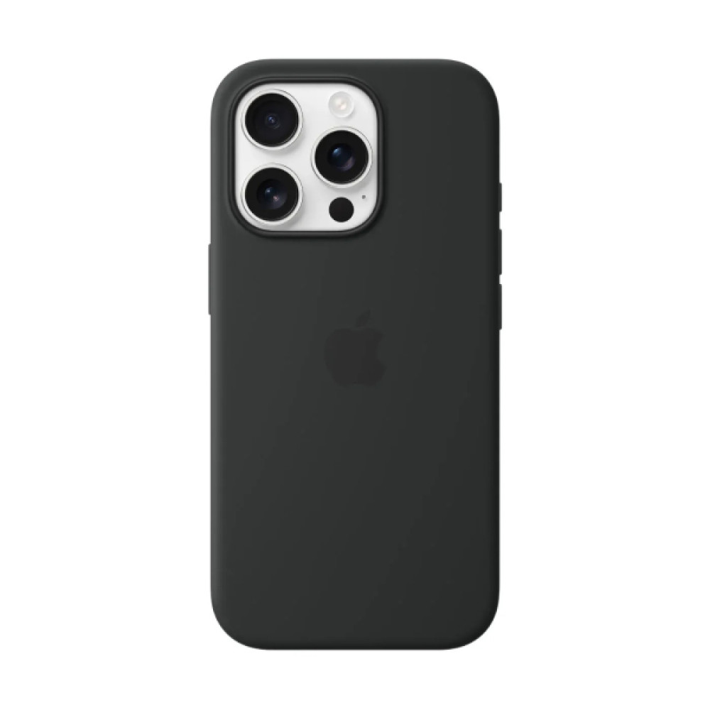 Apple Silicone Case με MagSafe για το iPhone 16 Pro Max (Black)