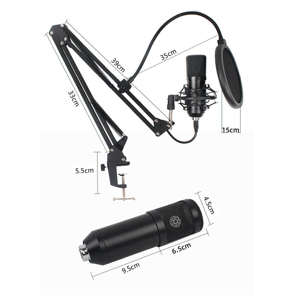 ART AC-03 Πυκνωτικό Μικρόφωνο USB  (Μαύρο) 