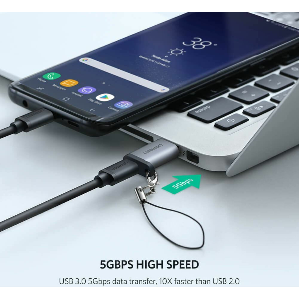 UGreen US276/50533 Αντάπτορας USB 3.0 σε TYPE-C 3.1 M/F