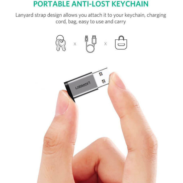 UGreen US276/50533 Αντάπτορας USB 3.0 σε TYPE-C 3.1 M/F