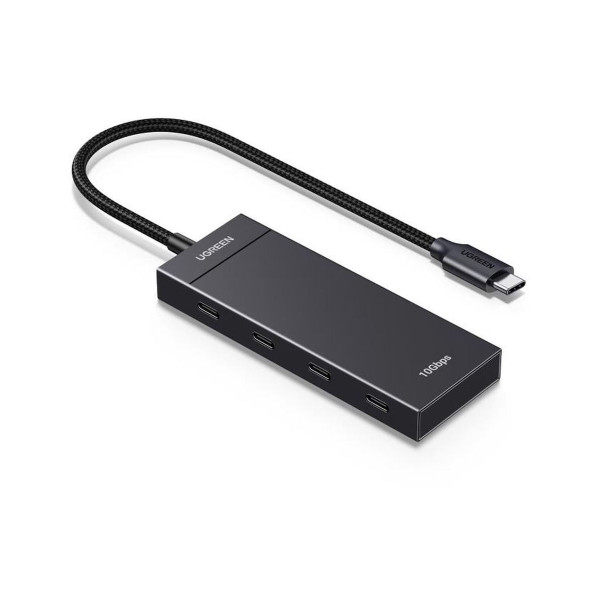 Ugreen CM806/35584 4 σε 1 Hub Type-C σε 4xUSB-C (Μαύρο)