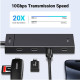 Ugreen CM806/35584 4 σε 1 Hub Type-C σε 4xUSB-C (Μαύρο)