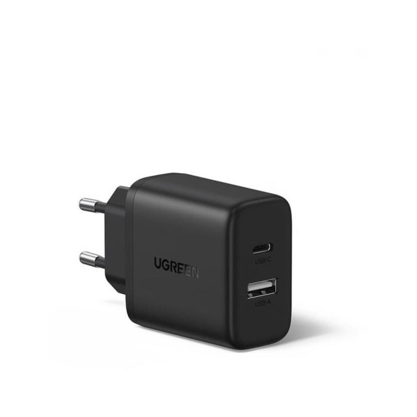 UGreen X227/45302 φορτιστής 20W PD USB-A+USB-C (Μαύρο)