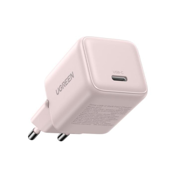 UGreen X512/55556 φορτιστής GaN Type-C PD 20W (Ροζ)