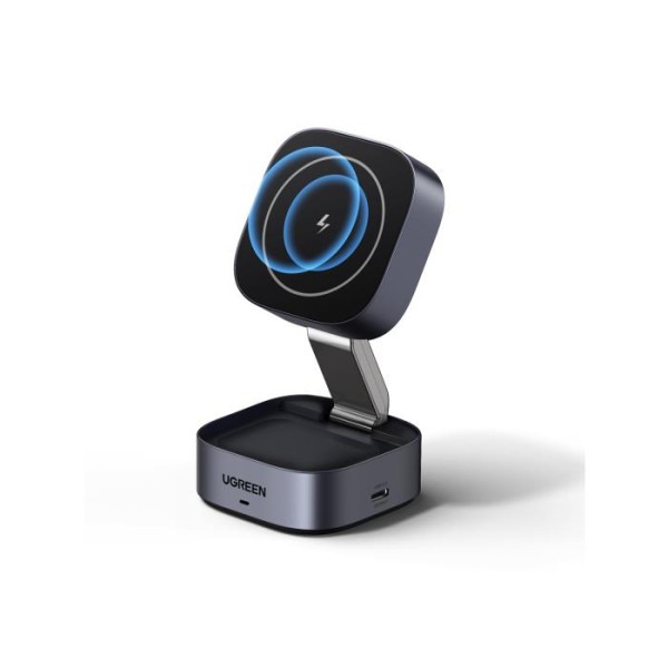 UGreen W526/35278 2-in-1 Magnetic Wireless Charger για IPhone + AirPods (Μαύρο)