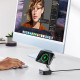 UGreen W702/35316 2-in-1 Magnetic Wireless Charger/Stand 15W Qi2 (Grey)