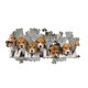 Clementoni Παζλ Panorama High Quality Collection Σκυλάκια Beagles, Compact Box (1000 τμχ)