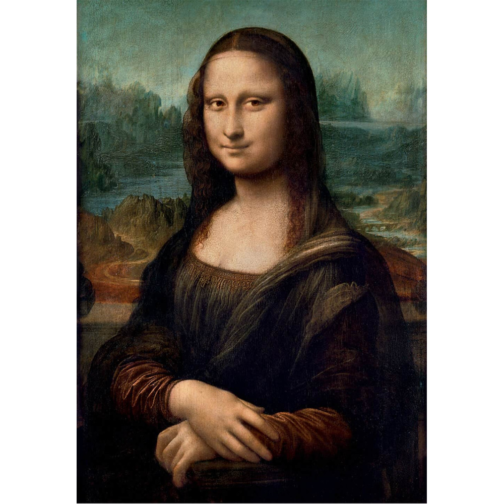 Clementoni Παζλ Museum Collection Leonardo Da Vinci: Μόνα Λίζα, Compact Box (1000 τμχ)