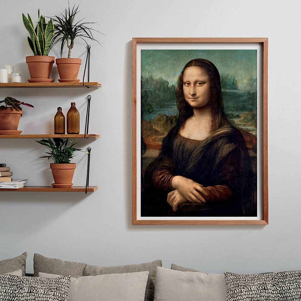 Clementoni Παζλ Museum Collection Leonardo Da Vinci: Μόνα Λίζα, Compact Box (1000 τμχ)