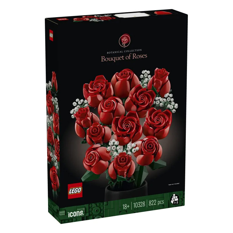 LEGO Icons Botanical Bouquet Of Roses (10328)