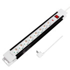 Logilink LPS207 Πολύπριζο ασφαλείας με διακόπτη 8 θέσεων Schuko 3m (Λευκό)