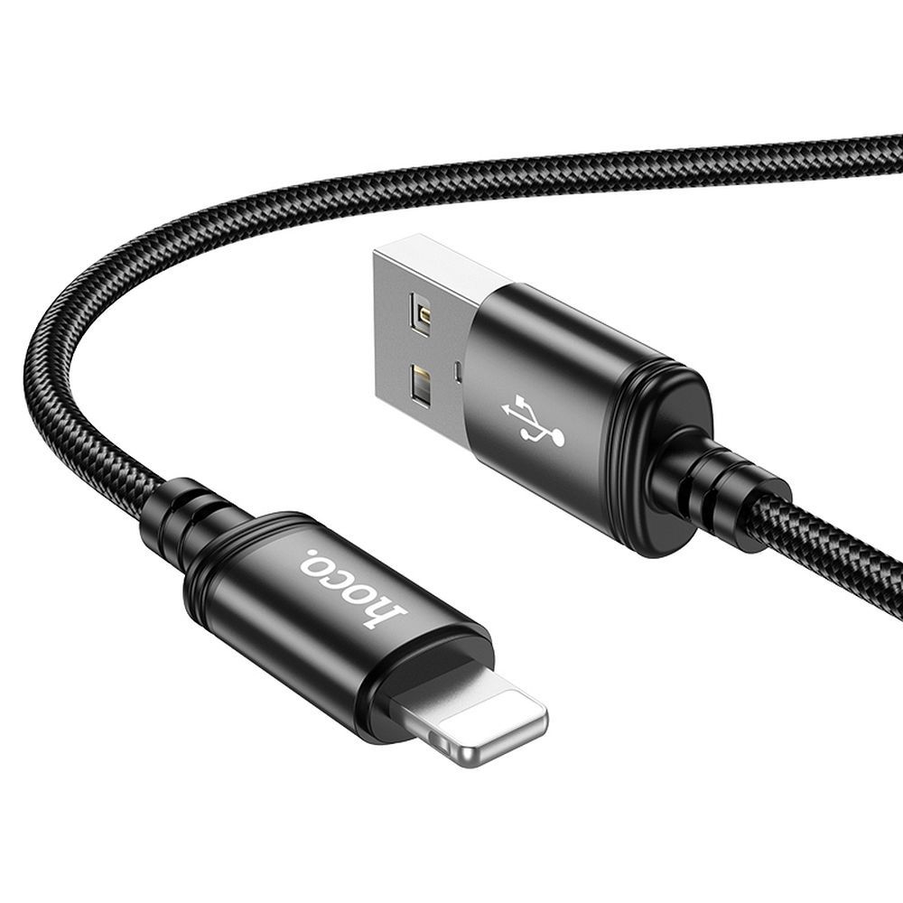 Καλώδιο Hoco X89 USB σε Lightning 2.4A 2m (Μαύρο)