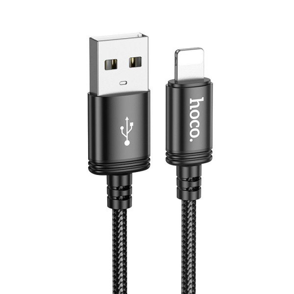Καλώδιο Hoco X89 USB σε Lightning 2.4A 2m (Μαύρο)