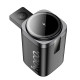Hoco CQ20A ασύρματος φορτιστής 6 σε 1 PD QC 65W (Μαύρο)