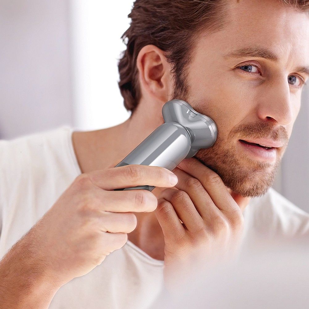 Hoco HP35 Ξυριστική Μηχανή - Three blade electric Shaver (Gray)