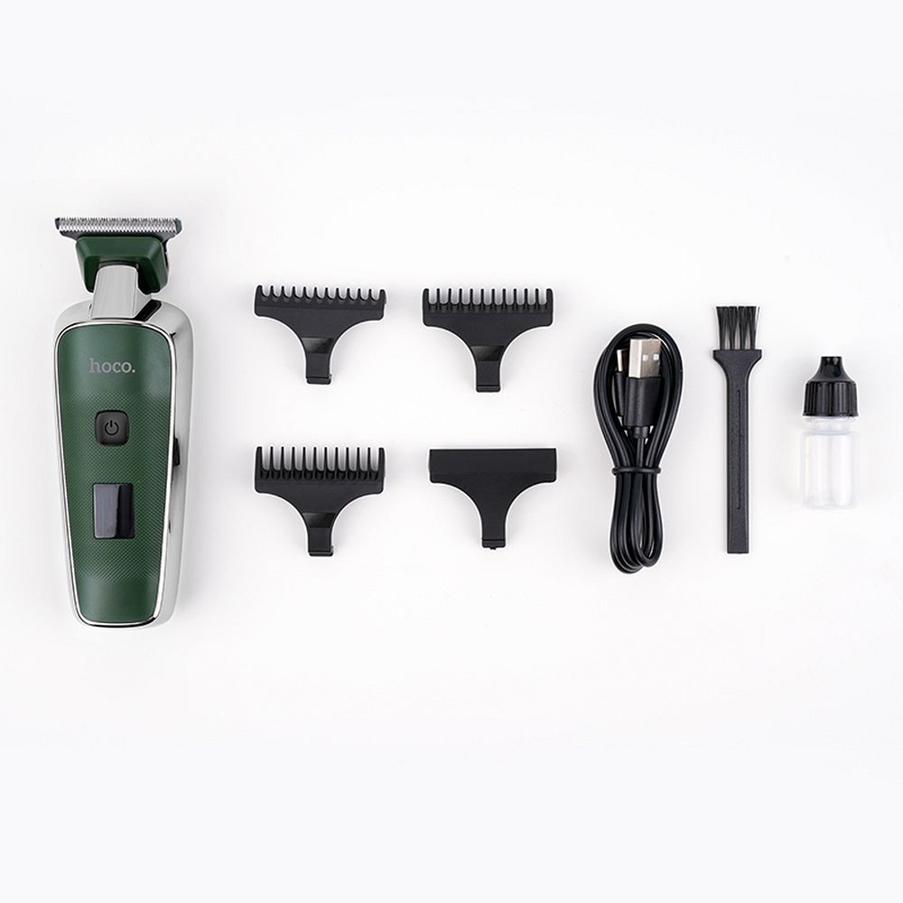 Hoco HP23 Κουρευτική Μηχανή - Hair Clipper (Πράσινο)