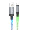 Hoco U112 Shine Καλώδιο Φόρτισης USB σε Lightning 2,4A 1m (Gray) 
