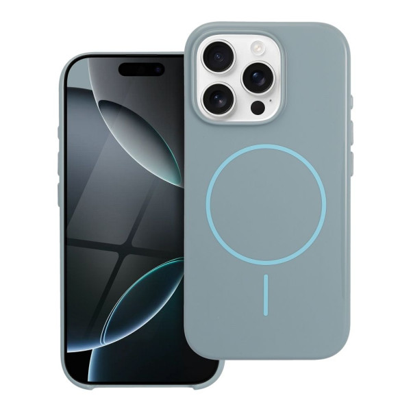 Premium Glossy Mag Cover MagSafe για iPhone 16 Plus (Mint)
